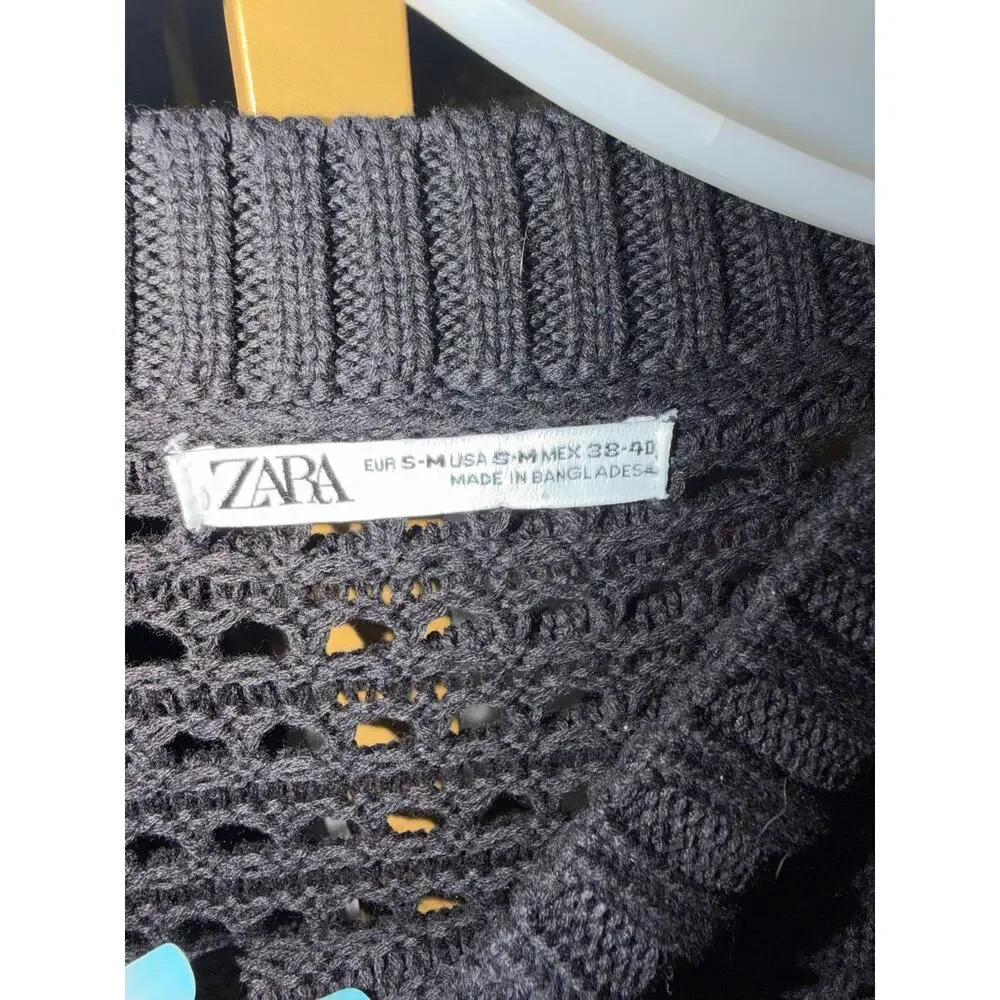 zara knitted sweater
